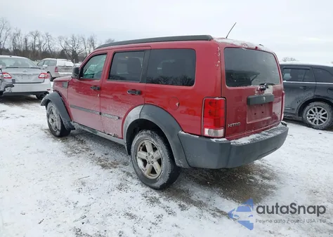 2007 Dodge Nitro Sxt from USA, damaged, VIN 1D8GU28K07W720931